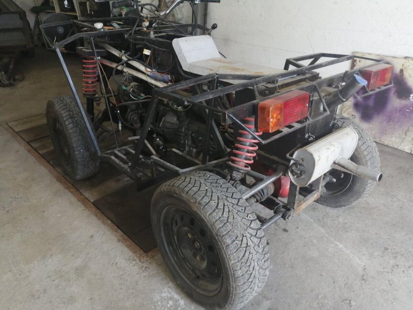 Квадроцикл самодельный