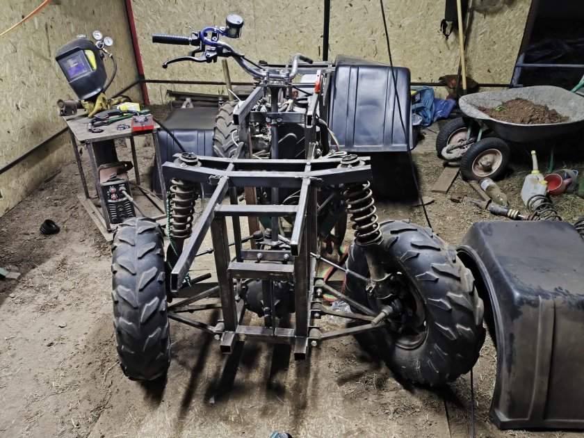 Самодельный квадроцикл из оки