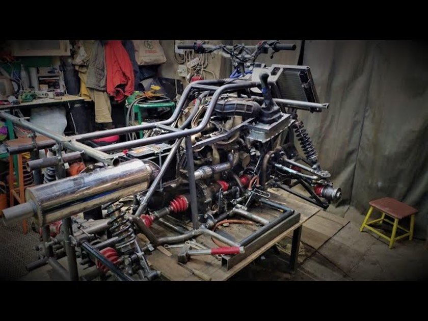 Квадроцикл туйжуг рама