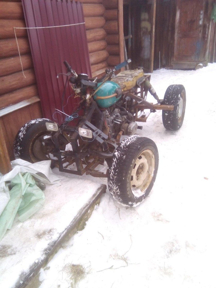 Квадрик с Урала 4 на 4