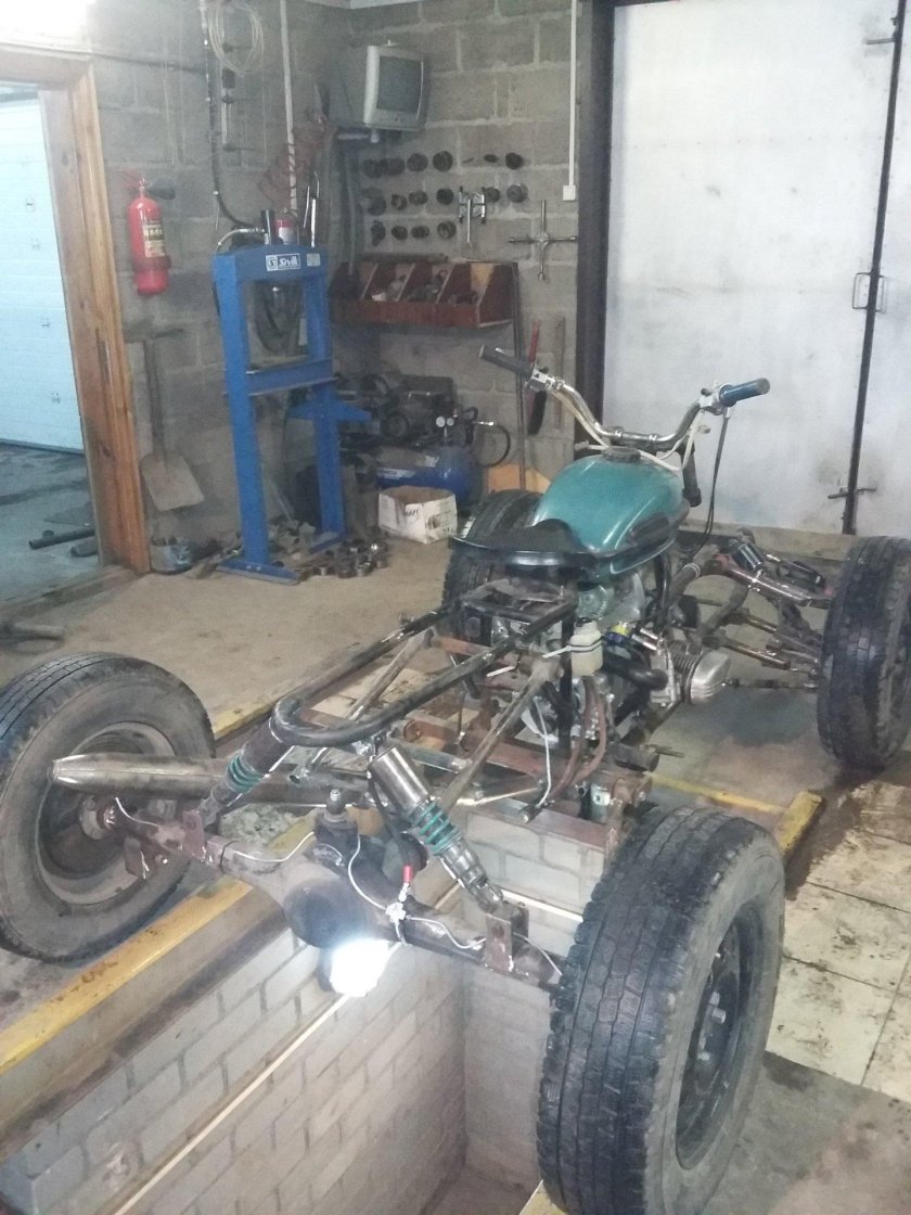 Квадроцикл из ВАЗ 2107