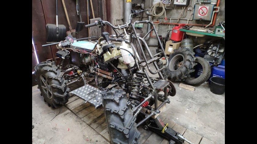 Рулевое управление квадроцикла Сокол