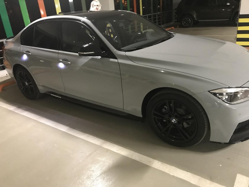 Nardo Grey BMW 3 f30