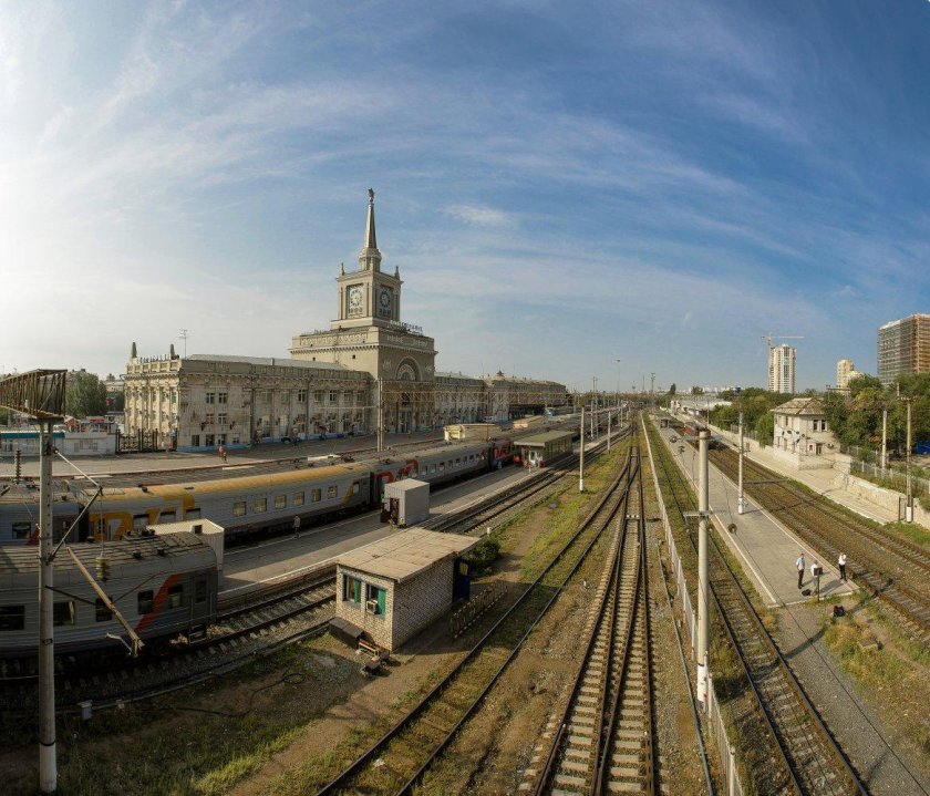 Железнодорожный вокзал Волгоград