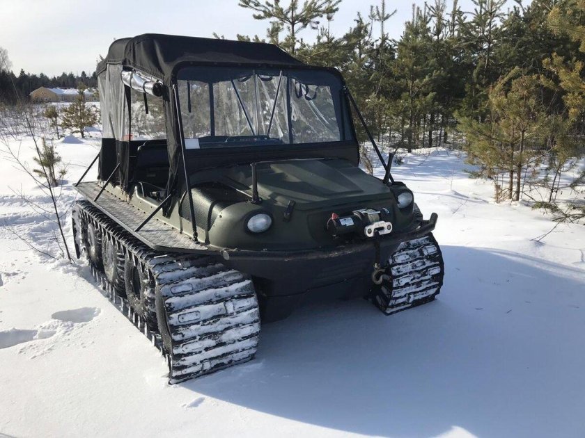 Снегоболотоход арго 8х8