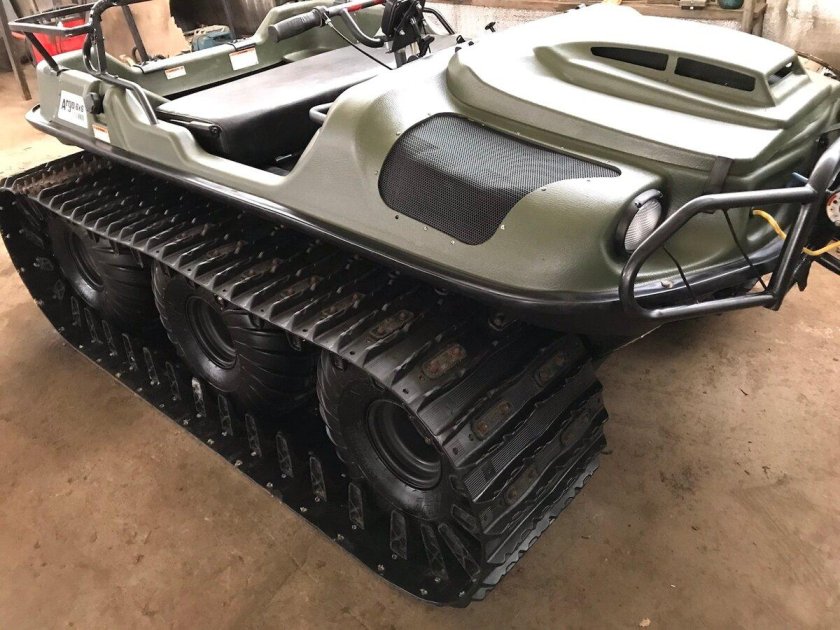 Кенгурятник на вездеход Арго