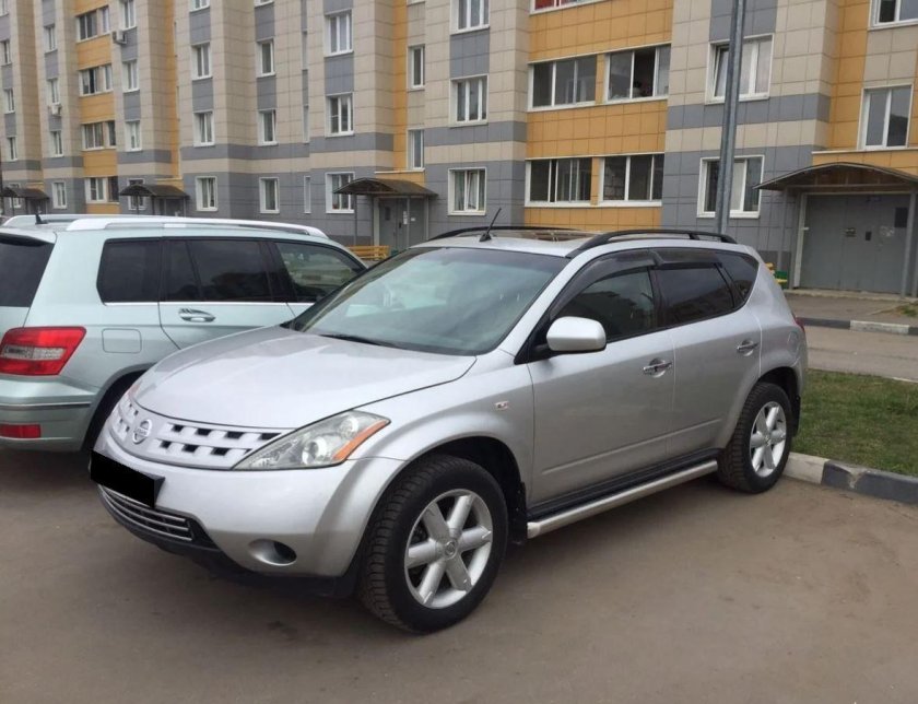 Ниссан Мурано серебристый