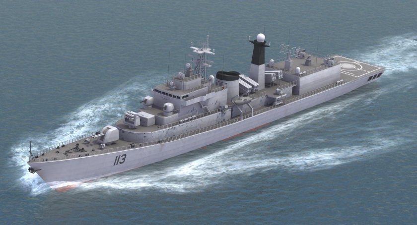 Destroyer Luhu-class Type-052