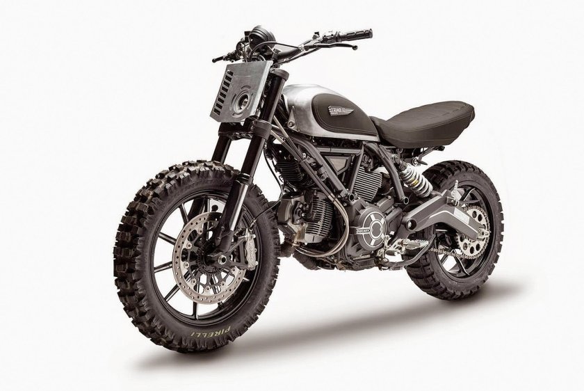 Эндуро скремблер