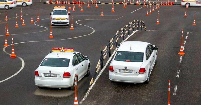 Автодром экзамен ПДД