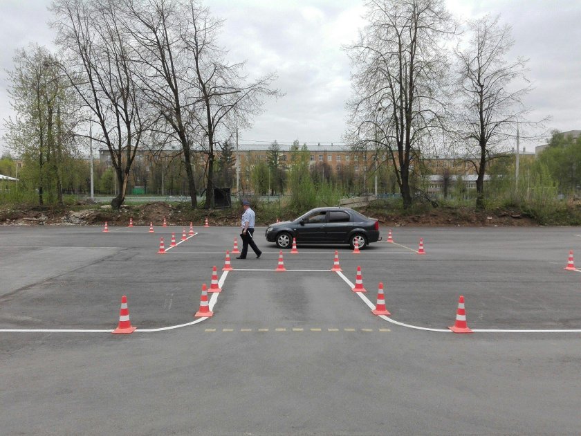 Площадка для вождения