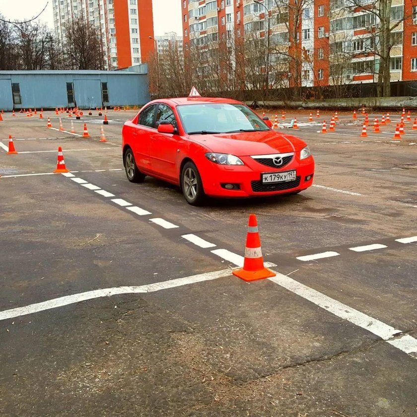 Площадка экзамен ГИБДД