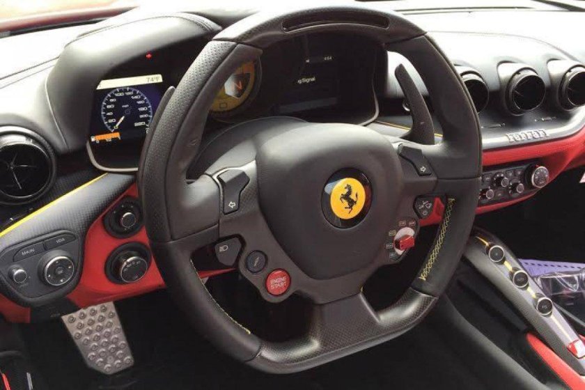 Ferrari f12 Berlinetta салон