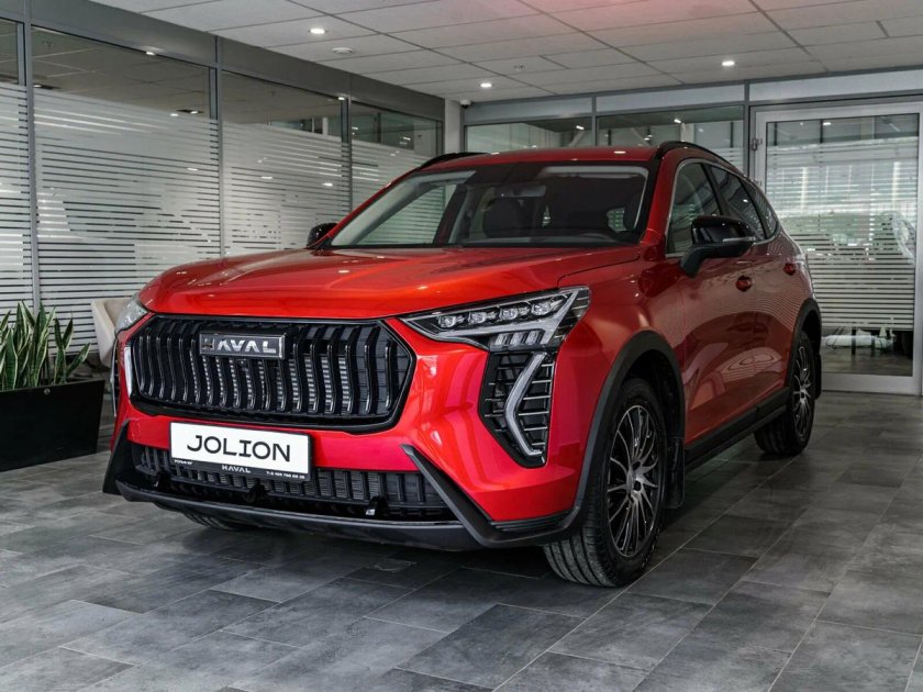 Haval jolion 2024 красный