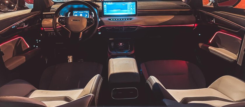 Haval Jolion подсветка салона
