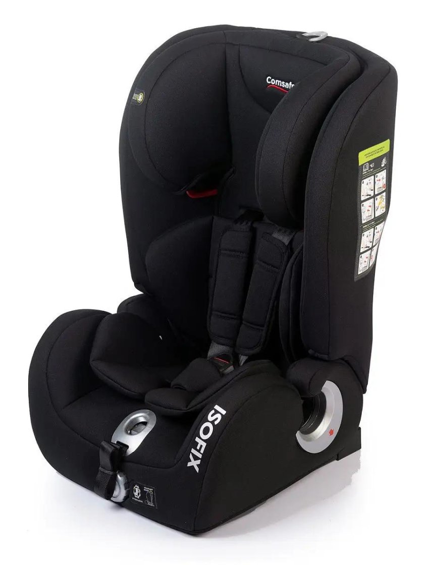 Детское автокресло Comsafe 1/2/3 CITYGUARD Black (cs003_b)