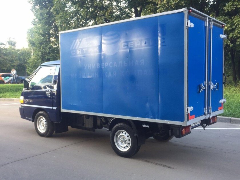 Синий Хендай Портер