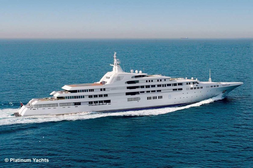 Мегаяхта Dubai