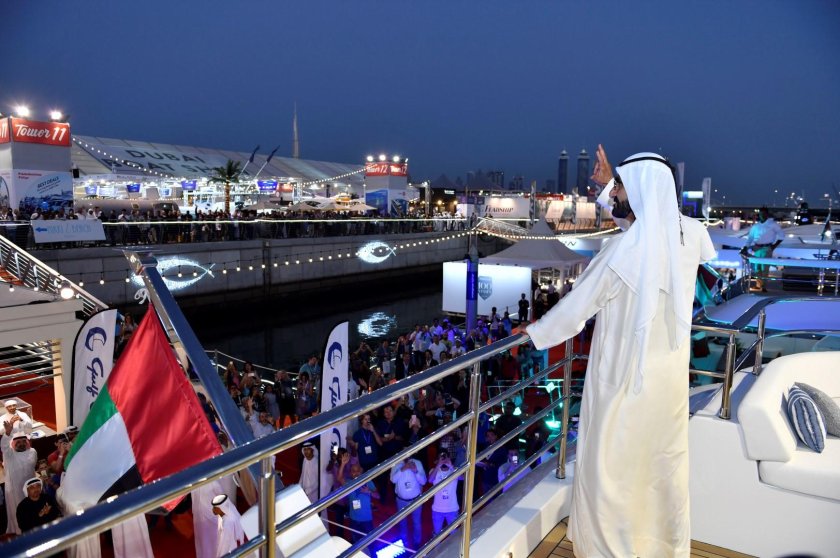 Яхта Аль Мактум Дубай