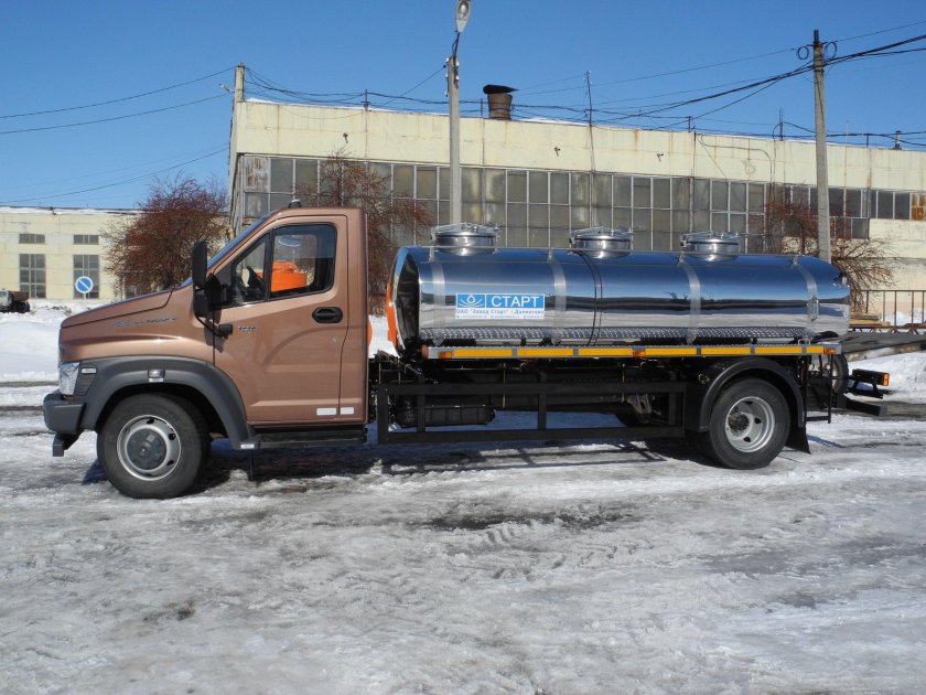 Газон Некст молоковоз 5