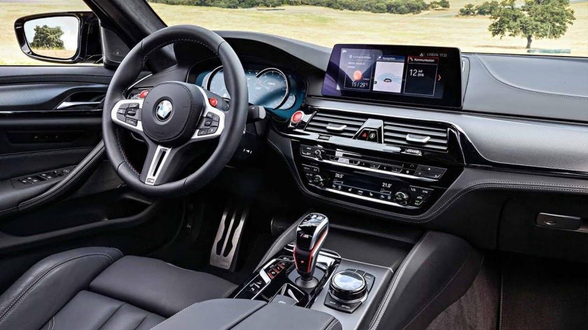 BMW m5 f90 салон