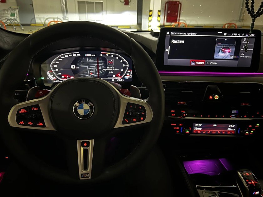 Приборная панель БМВ м5 ф90