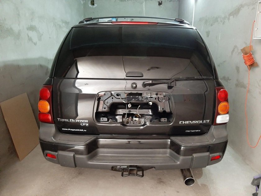 Chevrolet trailblazer выхлоп