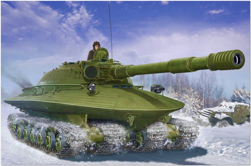 Советский танк объект 279