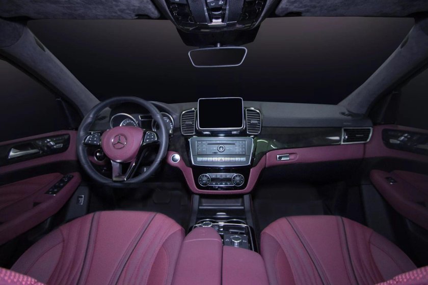 Мерседес GLE купе 2021 салон