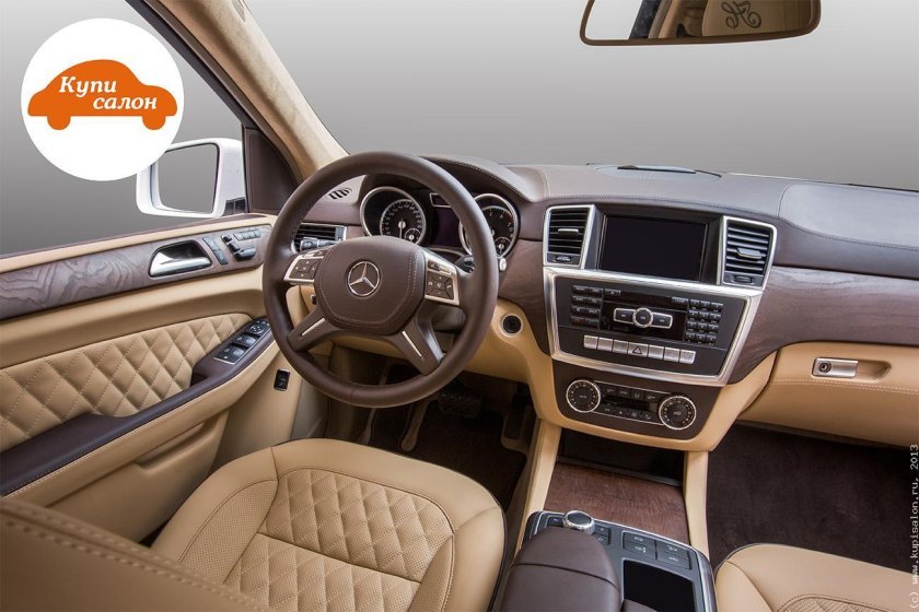 Mercedes w166 салон