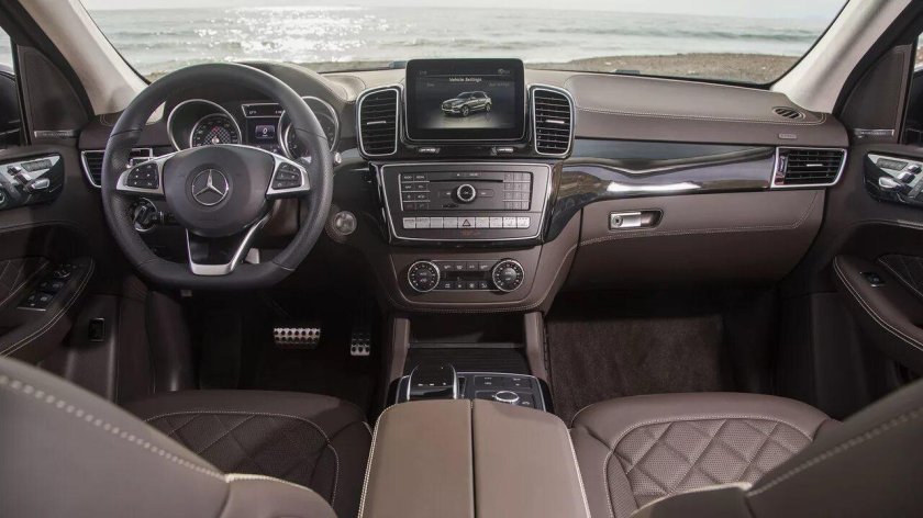 Мерседес GLE 2023 салон