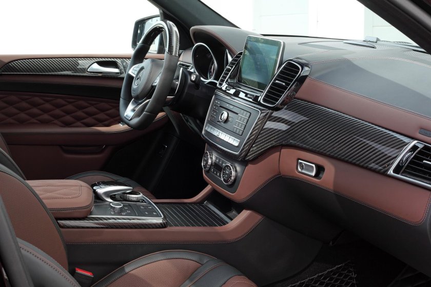 Мерседес w166 GLE АМГ салон