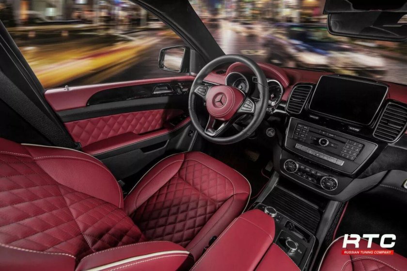 Мерседес GLE 2023 салон