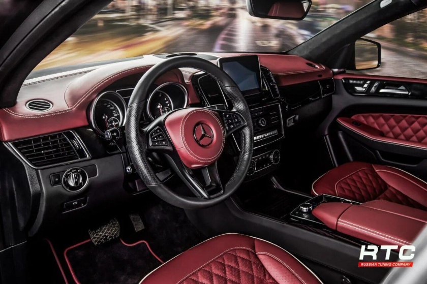 GLE Coupe 2022 салон