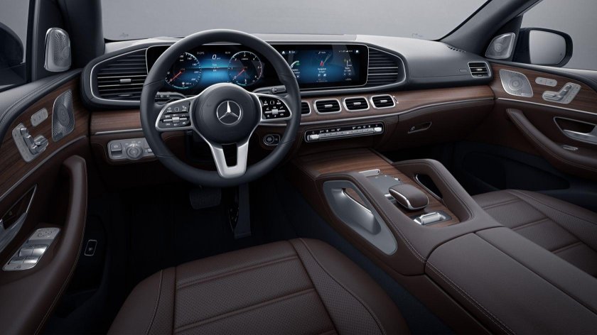 Мерседес gle 2022 салон