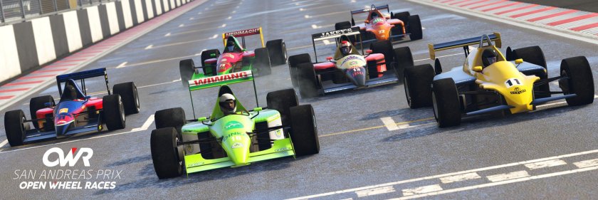 Гоночные автомобили с открытыми колесами