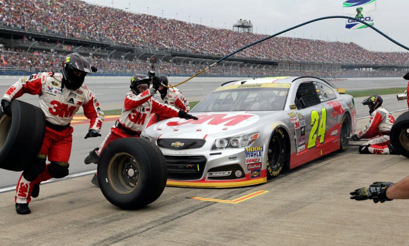 Пит стоп наскар