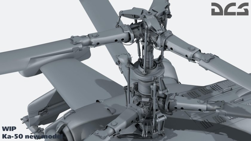 Шасси вертолета ка 52