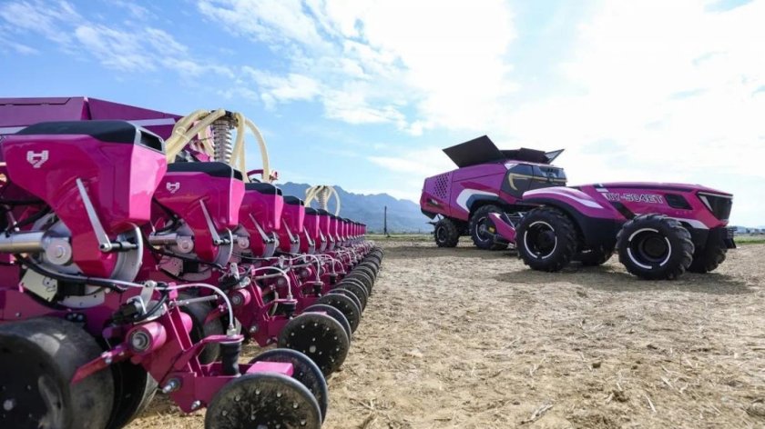 Беспилотный комбайн