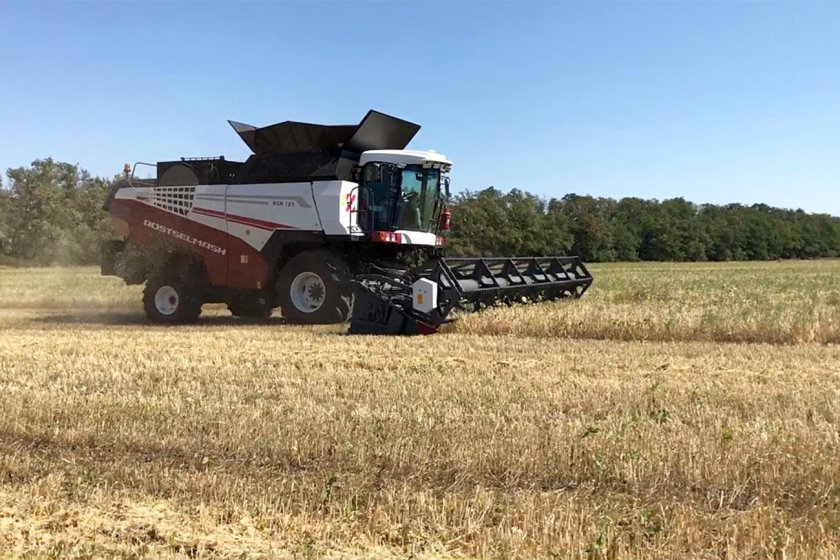 Беспилотный комбайн Ростсельмаш