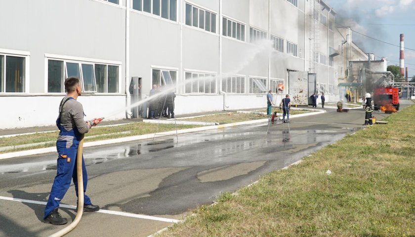 Соревнования добровольных пожарных дружин Аннино 2022