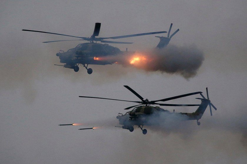 Вертолет боевой