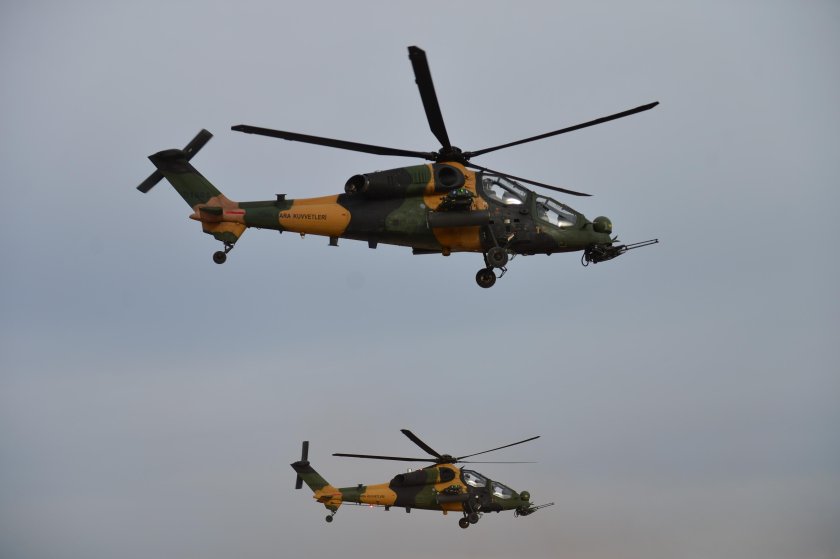 Вертолет т-129 Atak