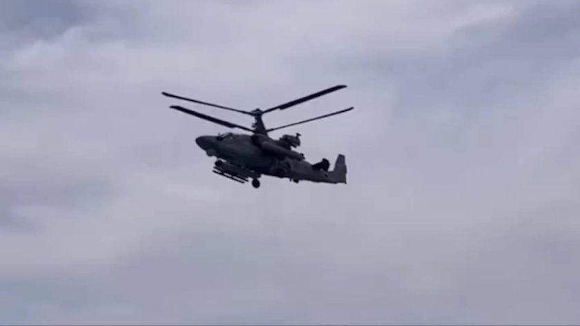 Вертолет ка-52 "Аллигатор"