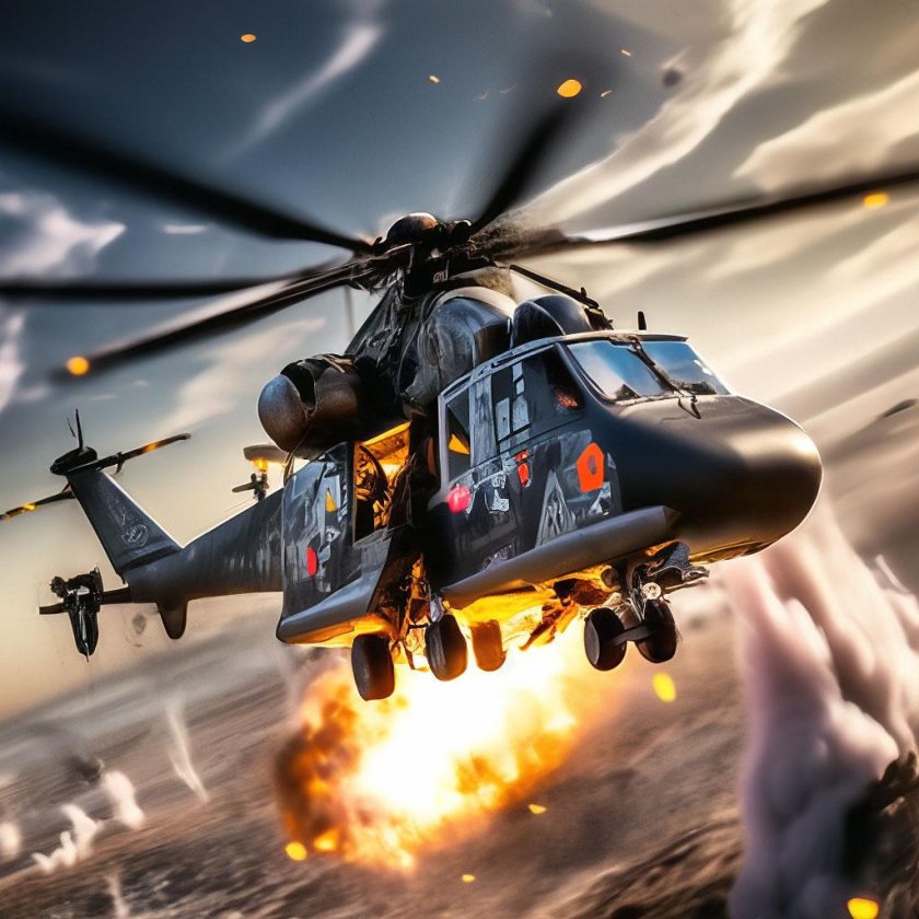 Боевой вертолет