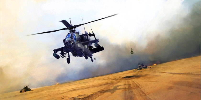 Gulf War Ah-64