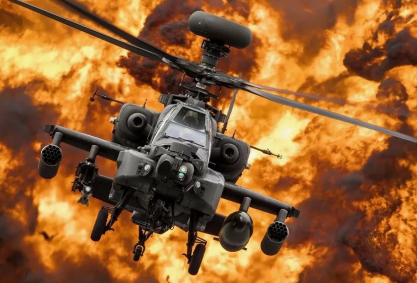 Боевой вертолет Апач