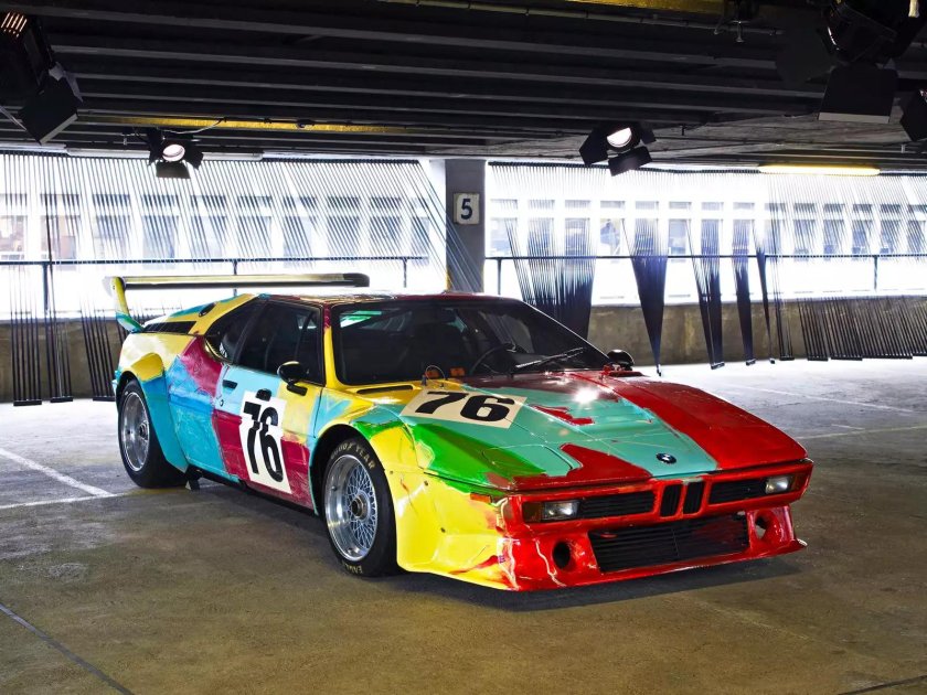 BMW m1 Andy Warhol