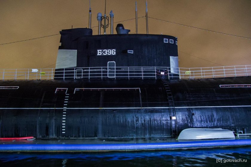 Б-396 подводная лодка музей