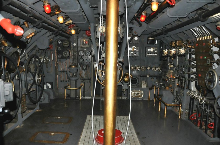 Капитанский мостик подводной лодки